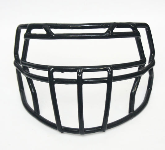 Game used Riddell S2BDC-LW-V Football Helmet Facemask - Black