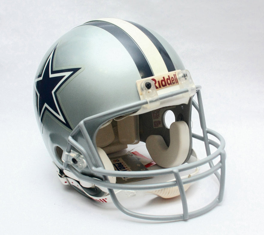Vintage NOS Dallas Cowboys Riddell VSR2 Pro Line Large Football Helmet with Box