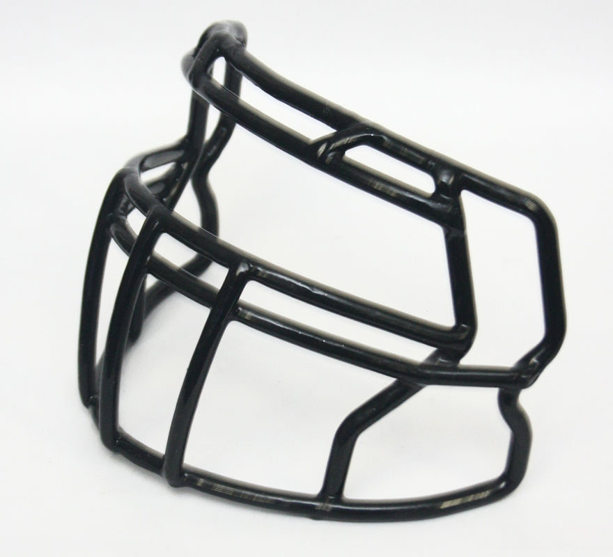 Game used Riddell S2BDC-LW-V Football Helmet Facemask - Black