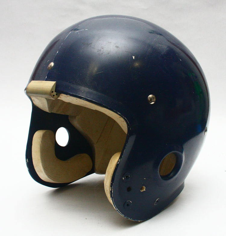 Rare 1960s 70s Game Used Protective Products P-38 Football Helmet - Size Medium