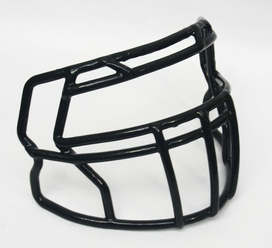 Game used Riddell S2BDC-LW-V Football Helmet Facemask - Black