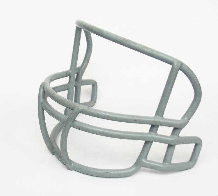 Game Used Riddell Revolution G2B Football Helmet Facemask - Grey