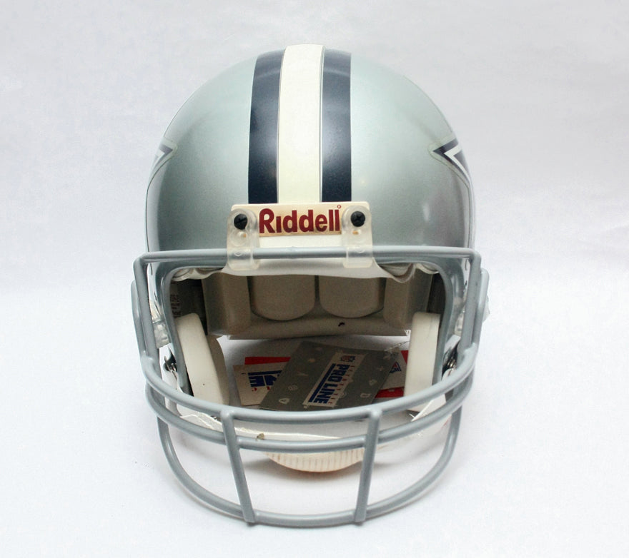 Vintage NOS Dallas Cowboys Riddell VSR2 Pro Line Large Football Helmet with Box