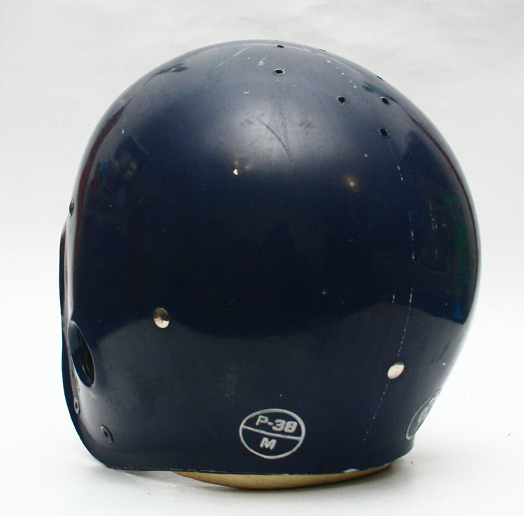 Rare 1960s 70s Game Used Protective Products P-38 Football Helmet - Size Medium