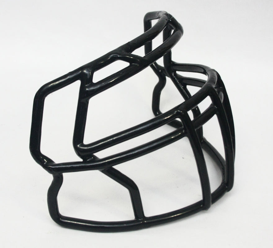 Game used Riddell S2BDC-LW-V Football Helmet Facemask - Black