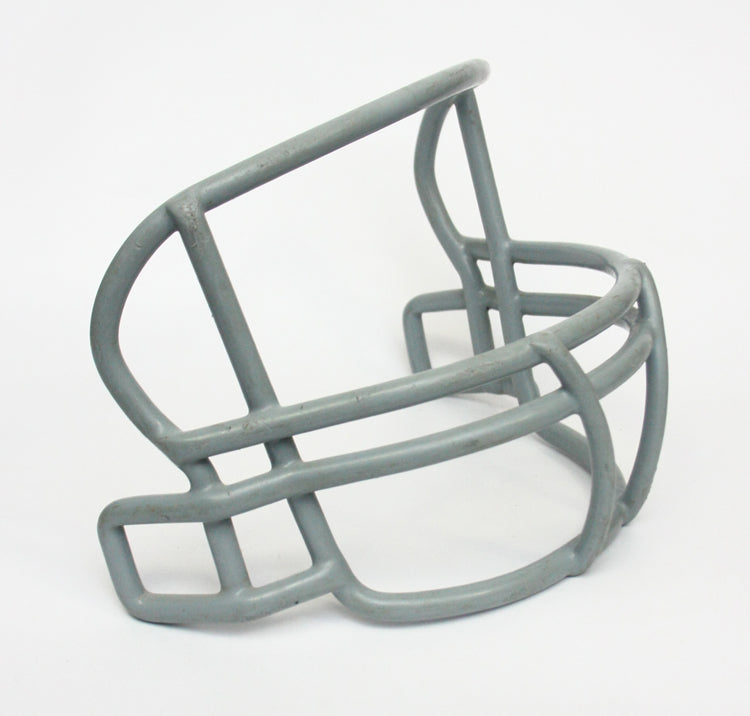 Game Used Riddell Revolution G2B Football Helmet Facemask - Grey