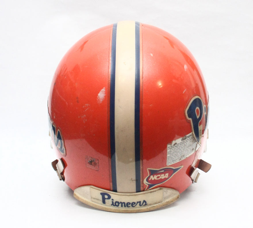 Vintage Game Used 1990s UWP Pioneers Riddell VSR4 Football Helmet - Size Large