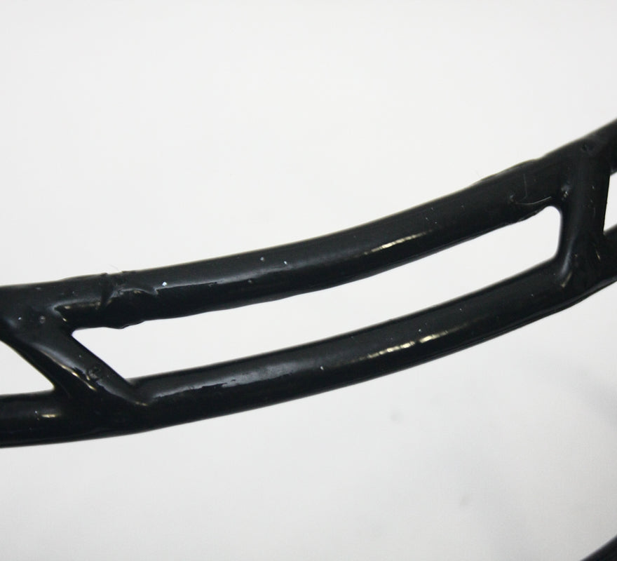 Game used Riddell S2BDC-LW-V Football Helmet Facemask - Black