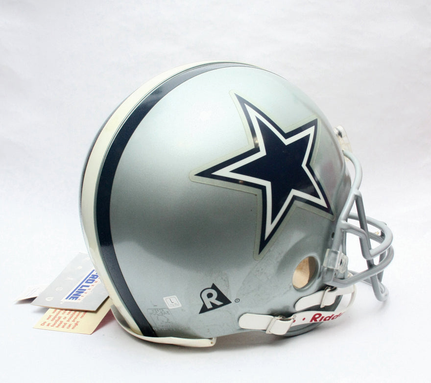 Vintage NOS Dallas Cowboys Riddell VSR2 Pro Line Large Football Helmet with Box