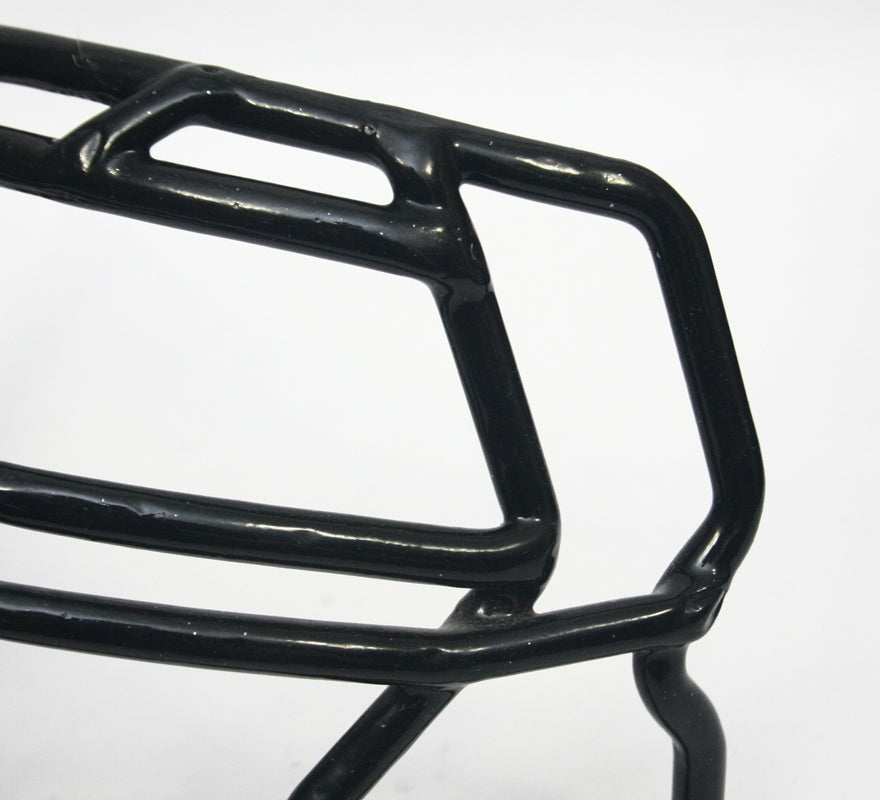Game used Riddell S2BDC-LW-V Football Helmet Facemask - Black