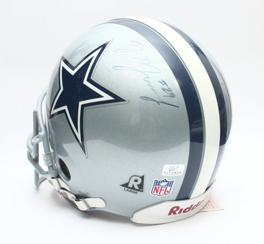Vintage NOS Dallas Cowboys Riddell VSR4 Pro Line Large Football Helmet Signed