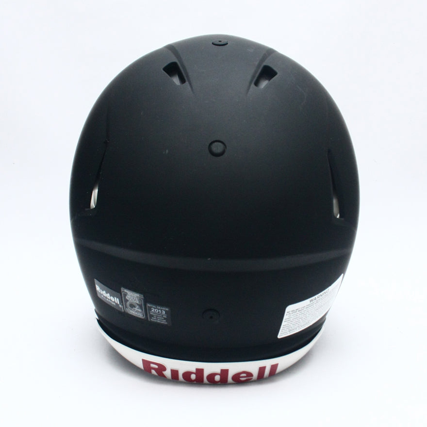 NOS 2013 Riddell Speed Classic Football Helmet - Adult Extra Large - Matte Black