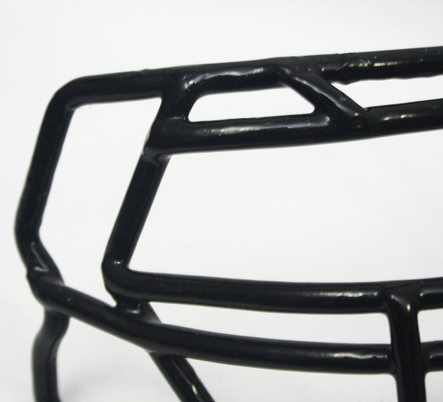 Game used Riddell S2BDC-LW-V Football Helmet Facemask - Black