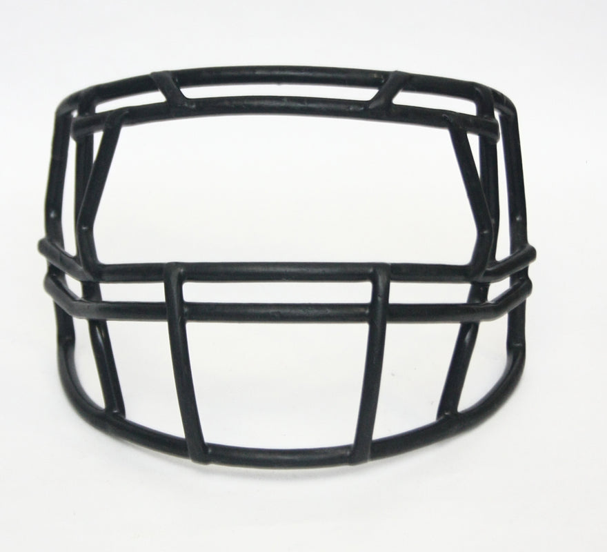 Game used Riddell S2EG-LW-V Football Helmet Facemask - Black