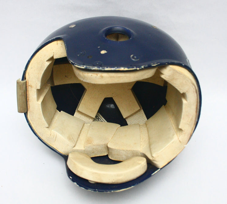 Rare 1960s 70s Game Used Protective Products P-38 Football Helmet - Size Medium