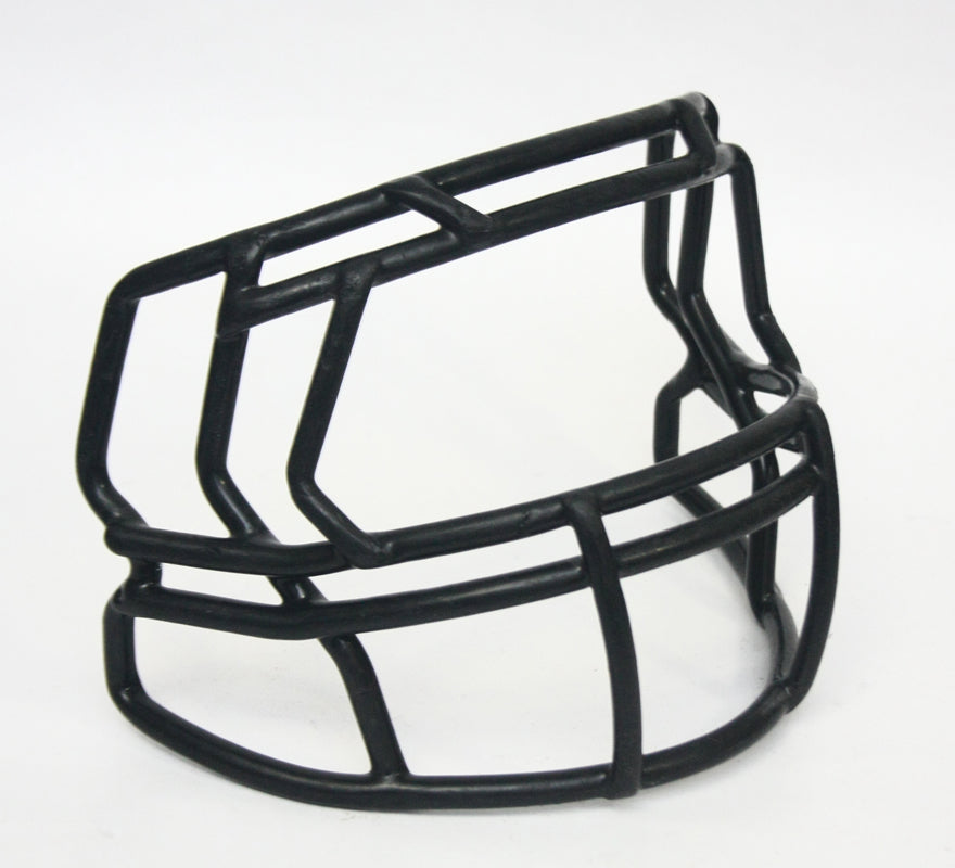 Game used Riddell S2EG-LW-V Football Helmet Facemask - Black