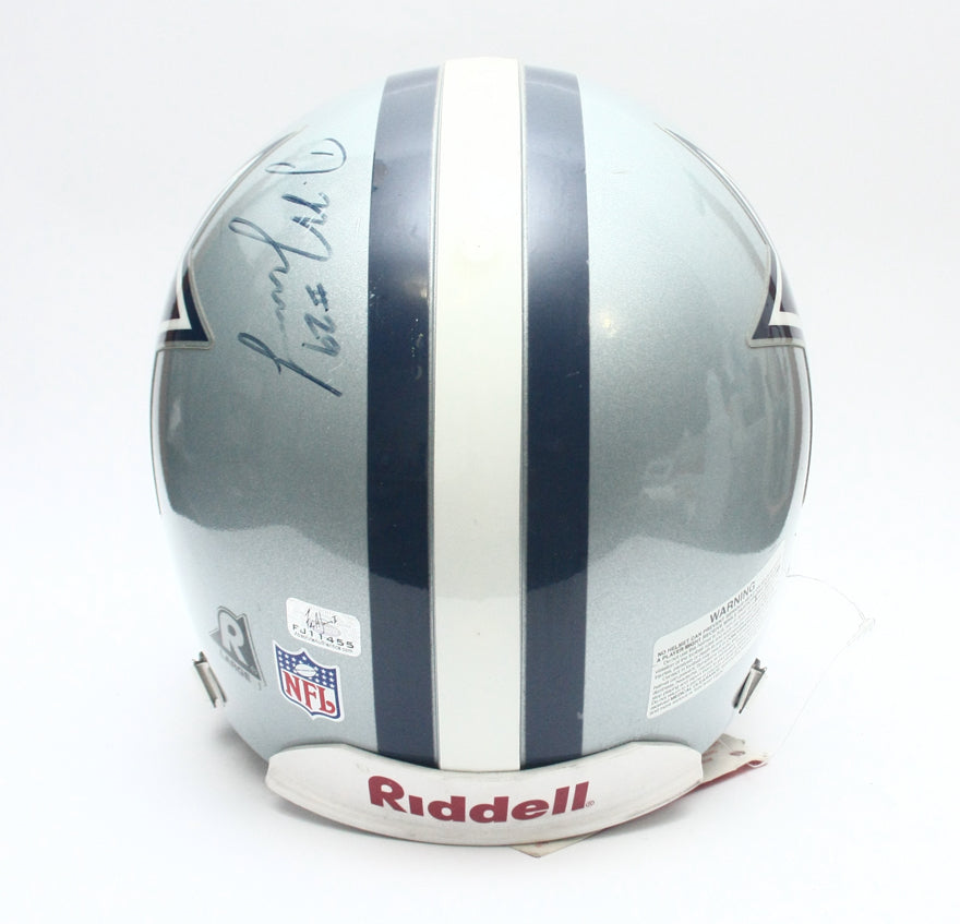Vintage NOS Dallas Cowboys Riddell VSR4 Pro Line Large Football Helmet Signed