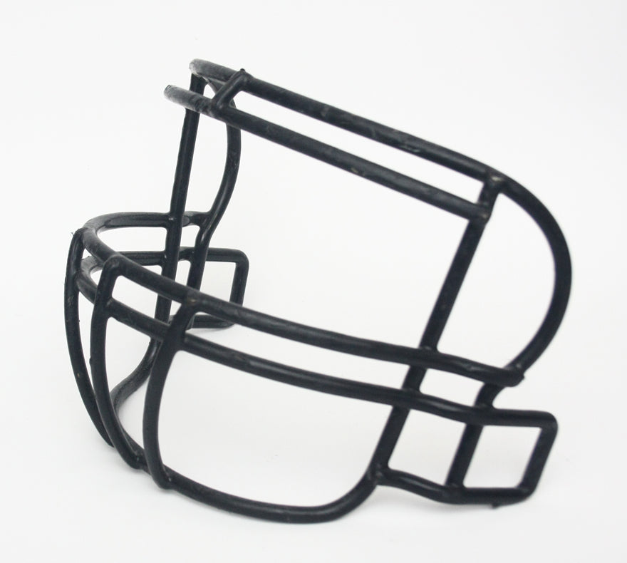 Vintage Game Used Riddell G2BD Revolution Foorball Facemask - Dark Navy Blue