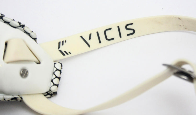 Game Used Vicis High Hook Four Point Hard Cup Football Helmet Chinstrap