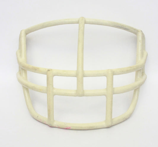 Vintage Game Used 1980s Riddell NOPO USFL Football Helmet Facemask - White