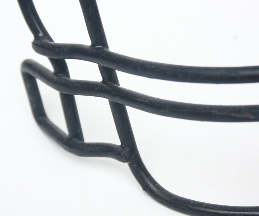 Vintage Game Used Riddell G2BD Revolution Foorball Facemask - Dark Navy Blue