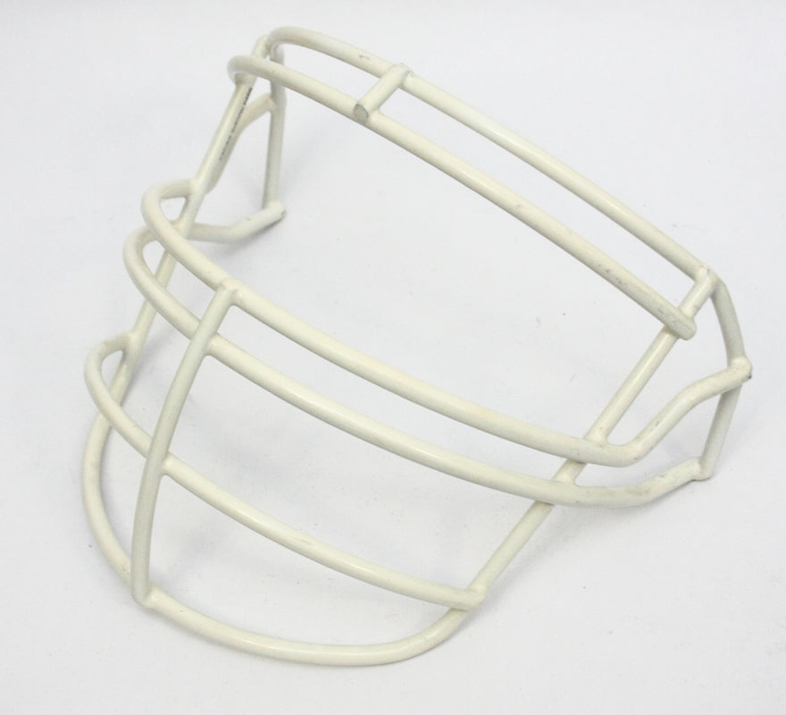RARE Game Used Vintage 1992 Riddell RJOP Football Helmet Facemask - White
