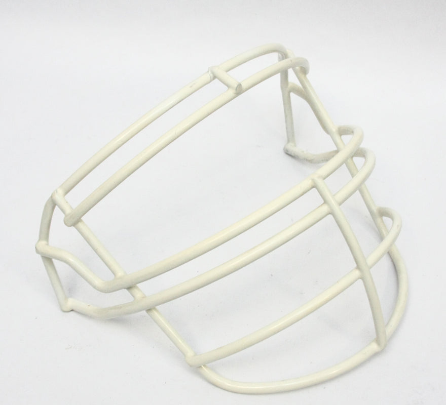RARE Game Used Vintage 1992 Riddell RJOP Football Helmet Facemask - White
