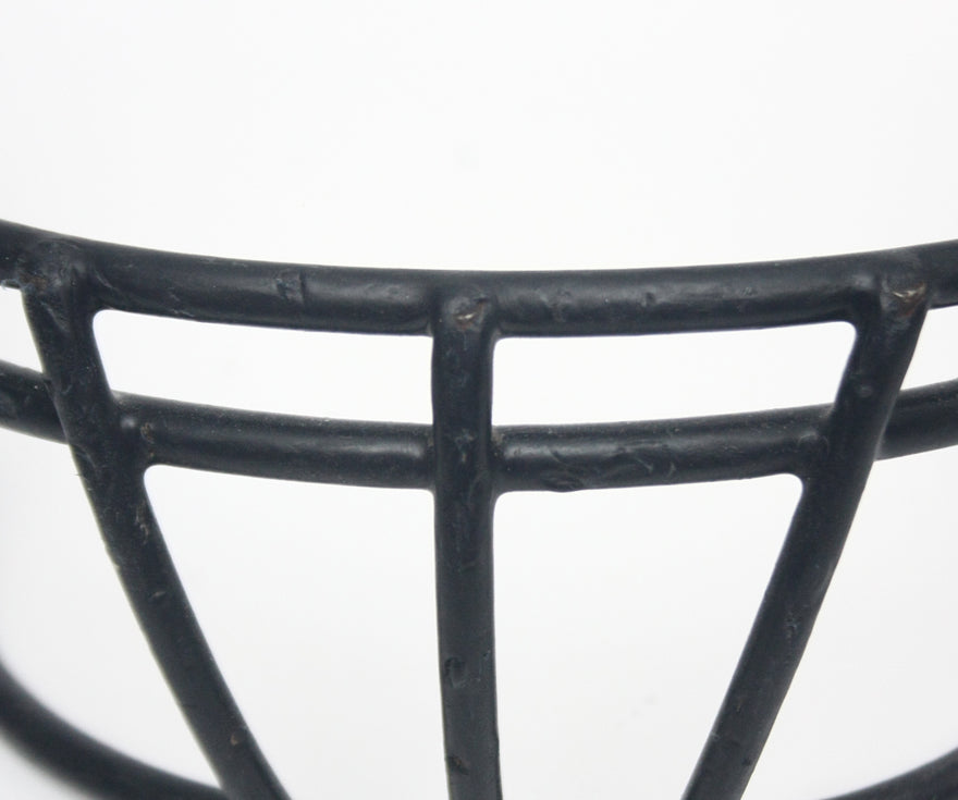 Vintage Game Used Riddell G2BD Revolution Foorball Facemask - Dark Navy Blue