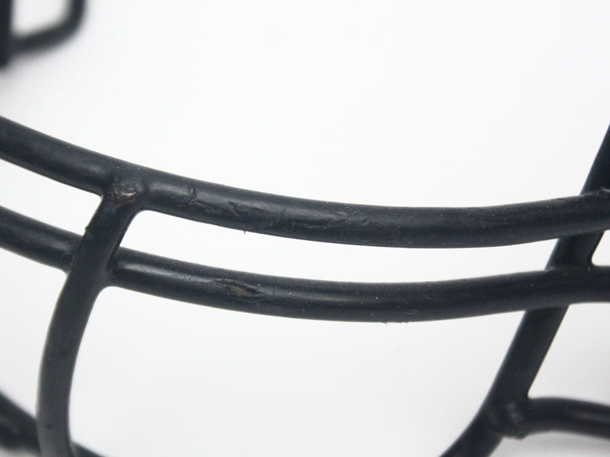 Vintage Game Used Riddell G2BD Revolution Foorball Facemask - Dark Navy Blue
