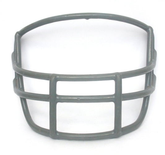 Vintage Game Used 1980s Riddell OPO USFL Football Helmet Facemask Grey 3 Dot LG