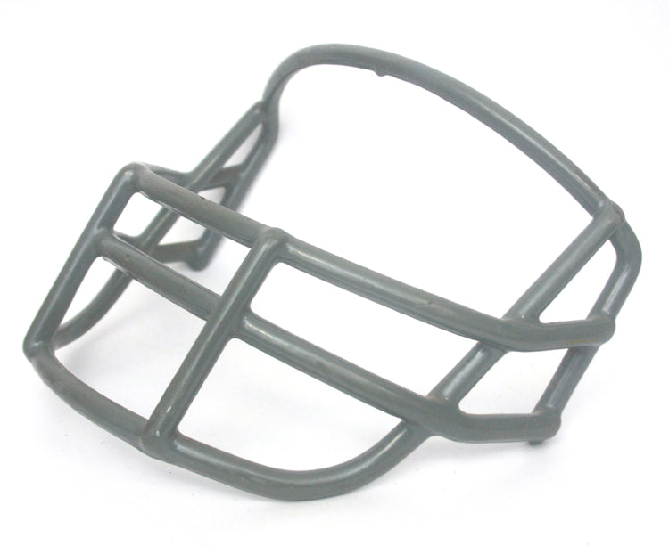 Vintage Game Used 1980s Riddell OPO USFL Football Helmet Facemask Grey 3 Dot LG