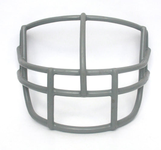 Vintage Game Used 1980s Riddell NOPO USFL Football Helmet Facemask - Grey