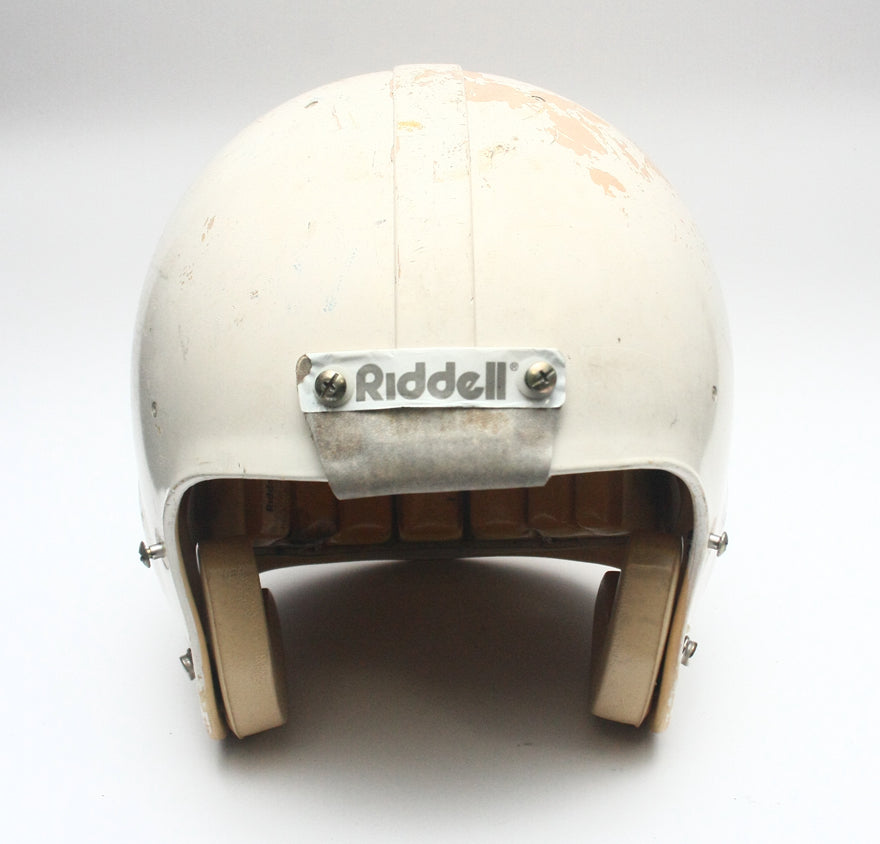 Vintage Game Used 1970s Riddell PAC-44 Football Helmet - Size Large