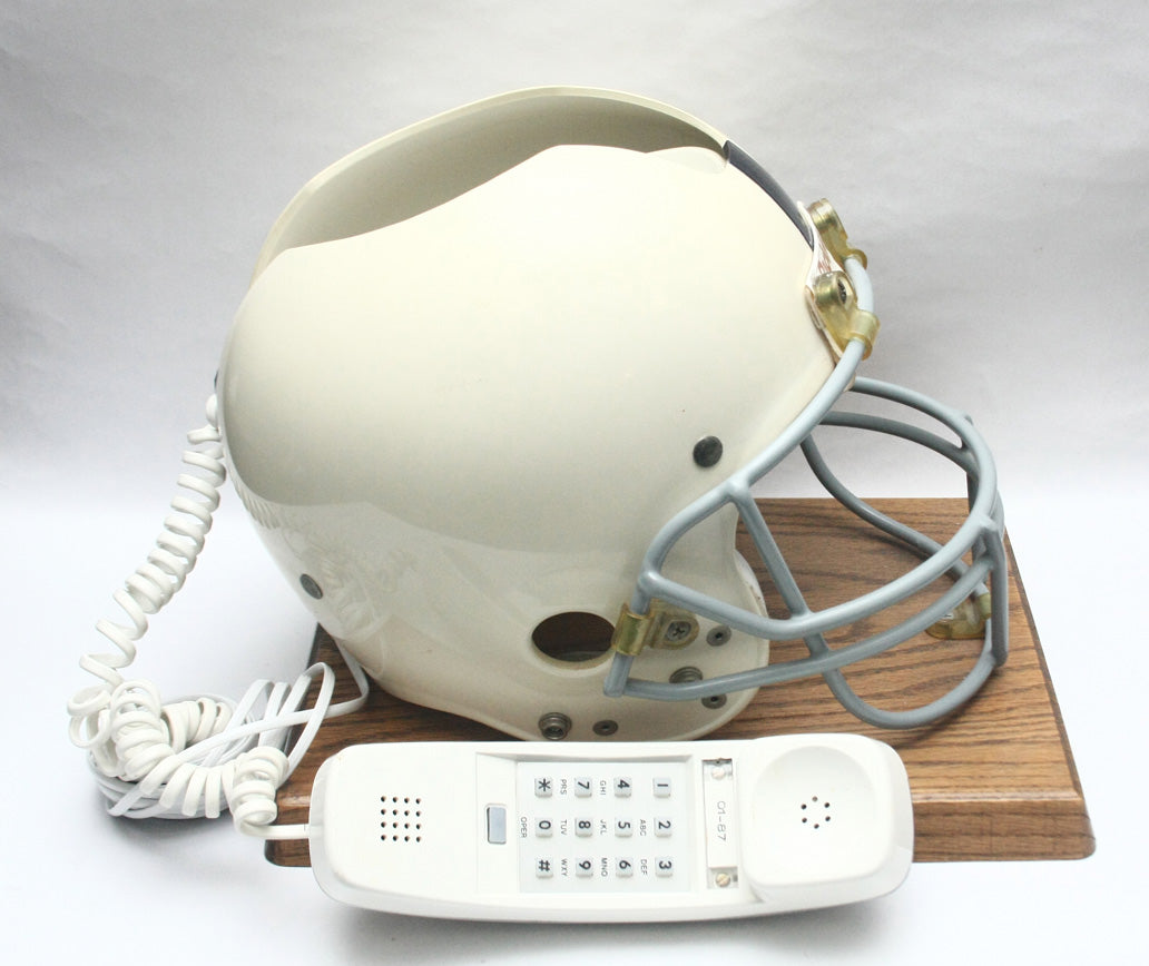 Rare Vintage 1980s Penn State Nardi Draft Day Football Helmet Phone