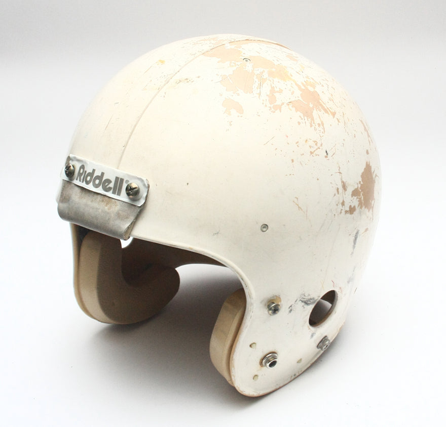 Vintage Game Used 1970s Riddell PAC-44 Football Helmet - Size Large