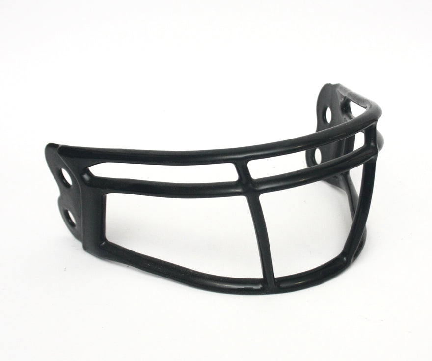 Game Used 2022 Riddell AX-2B-S AXIOM Football Helmet Facemask - Black