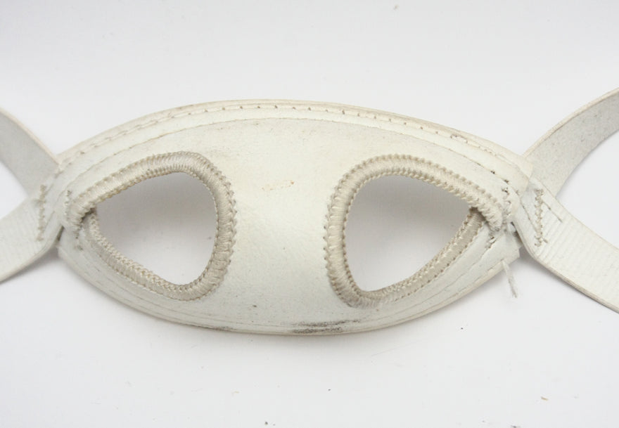Game Used Tom Brady Style Riddell High Hook Soft Cup Football Helmet Chinstrap