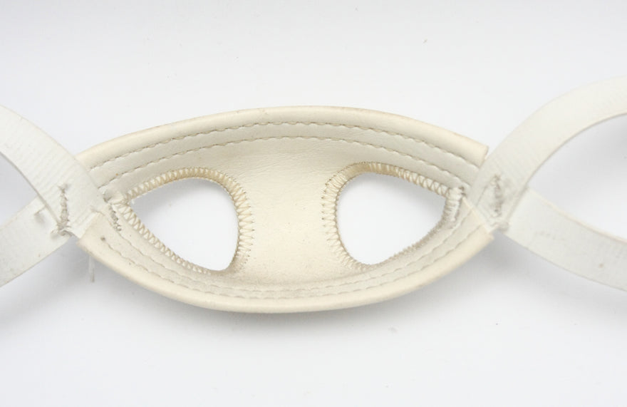 Game Used Tom Brady Style Riddell High Hook Soft Cup Football Helmet Chinstrap