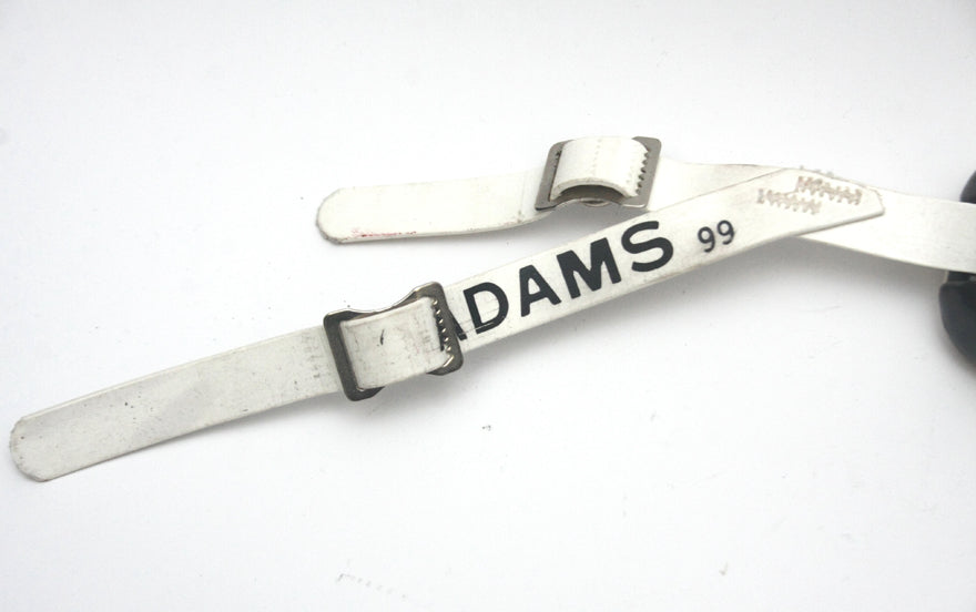 Vintage Game Used 1999 Adams Pro 100 Low Hook Hard Cup Football Helmet Chinstrap