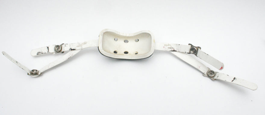 Vintage Game Used 1999 Adams Pro 100 Low Hook Hard Cup Football Helmet Chinstrap