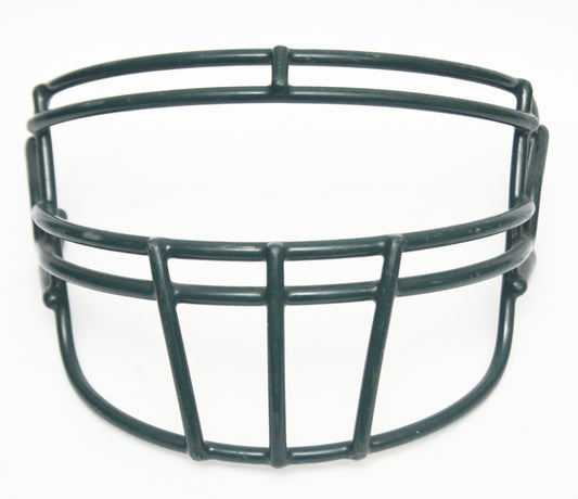 Game Used Vintage 2002 Riddell ROPO-DW Football Helmet Facemask - Dark Green