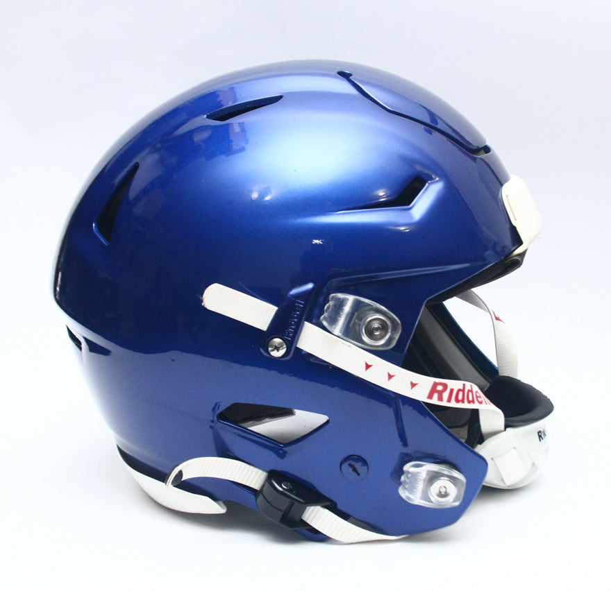 Ready to Custom Riddell SpeedFlex Football Helmet - Youth Large - Metallic Blue