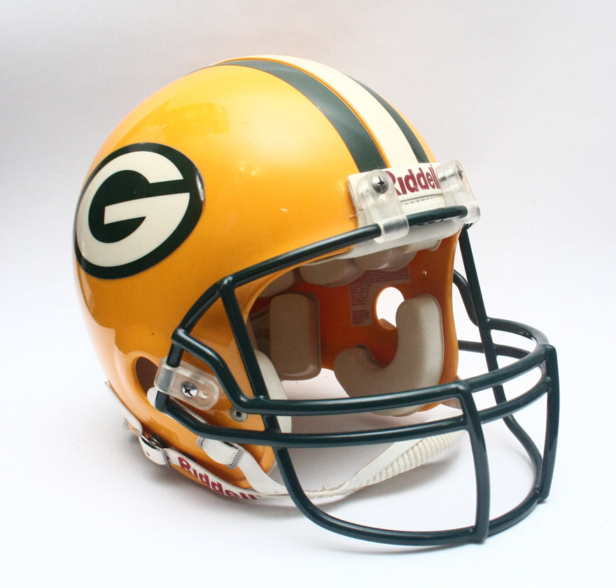 Vintage NOS Green Bay Packers Riddell VSR4 Pro Line Large Football Helmet