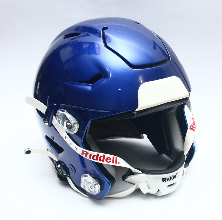 Ready to Custom Riddell SpeedFlex Football Helmet - Youth Large - Metallic Blue