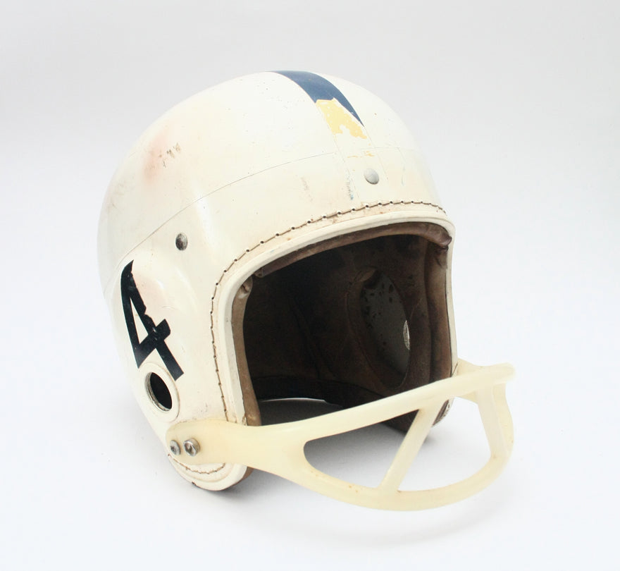 Vintage Pro Game Used 1950s King O'Shea Football Helmet - Size 7 1/8 - 7 1/4