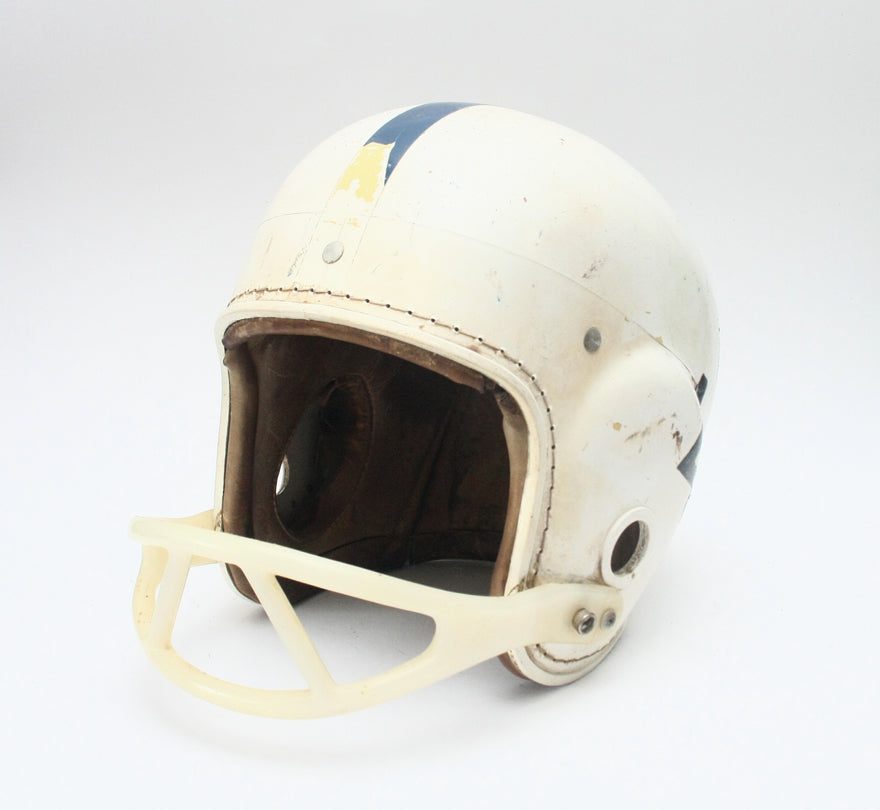 Vintage Pro Game Used 1950s King O'Shea Football Helmet - Size 7 1/8 - 7 1/4