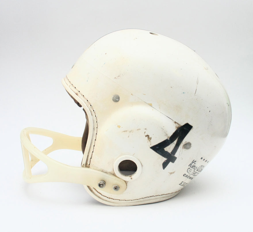 Vintage Pro Game Used 1950s King O'Shea Football Helmet - Size 7 1/8 - 7 1/4