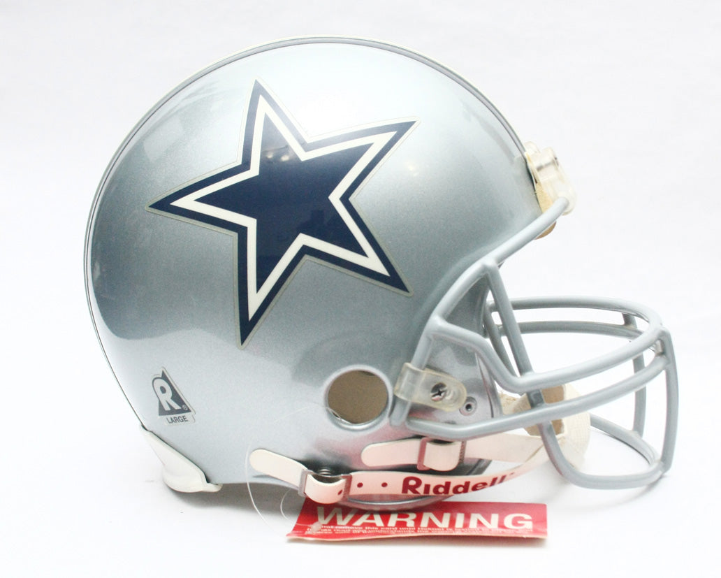 Vintage NOS Dallas Cowboys Riddell VSR4 Pro Line Large Football Helmet