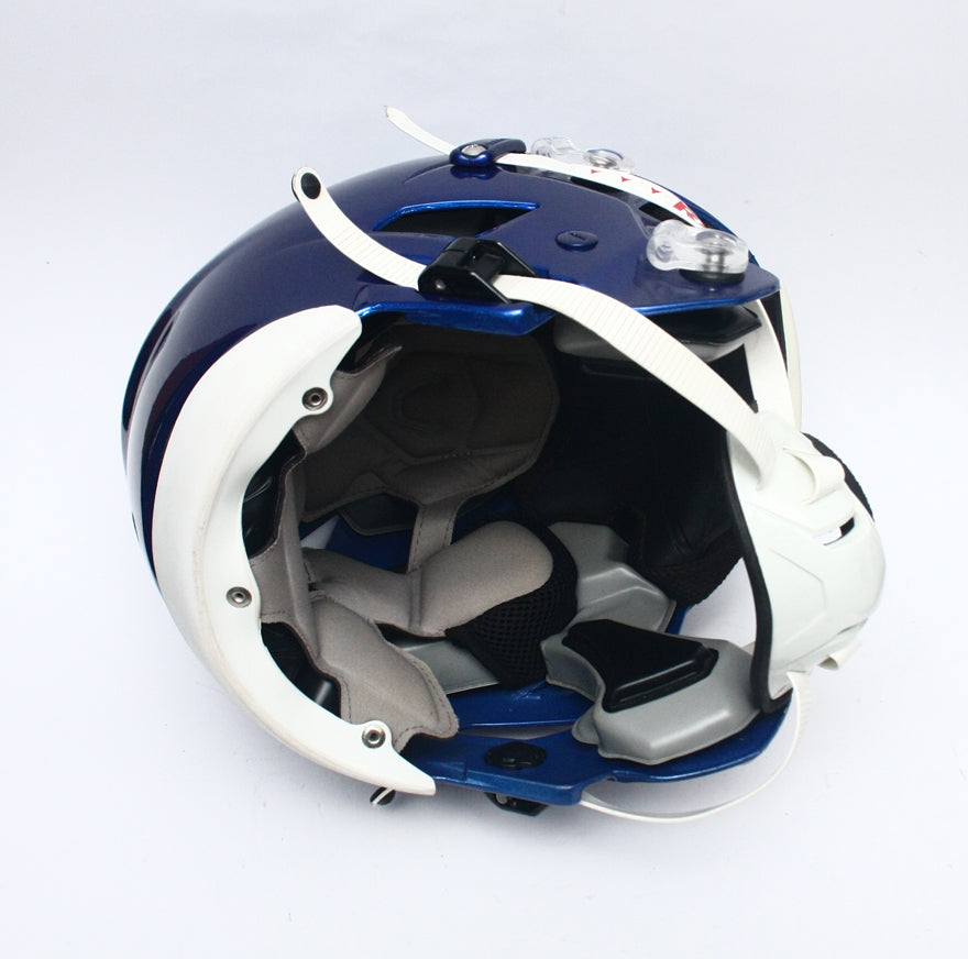 Ready to Custom Riddell SpeedFlex Football Helmet - Youth Large - Metallic Blue