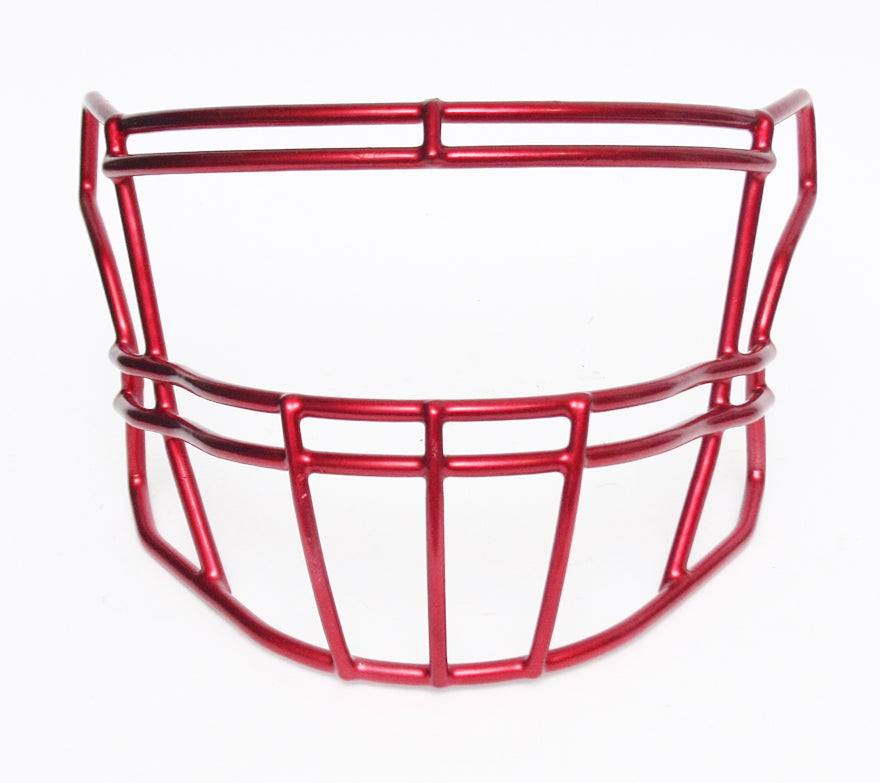 Red Chrome / Metallic Riddell SF-2BD SpeedFlex Football Helmet Facemask